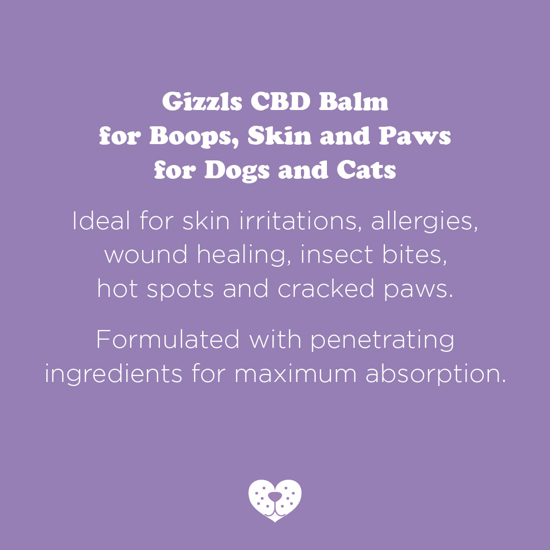 Gizzls CBD Balm for Dogs and Cats