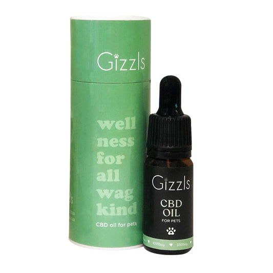 Gizzls Full-spectrum 1000mg CBD Oil For Dogs and Cats (10ml)