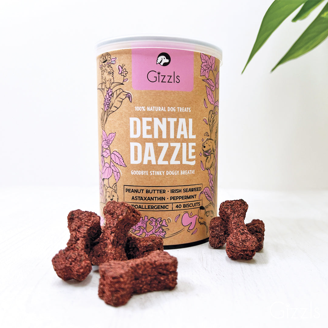 Gizzls Dental Dazzle Dog Treats