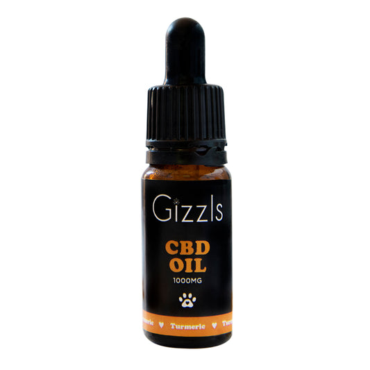 Gizzls 1000MG full-spectrum CBD Oil with Turmeric