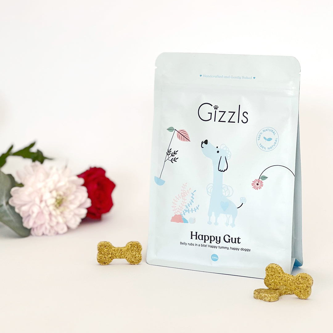 Gizzls Happy Gut Dog Treats (200g)