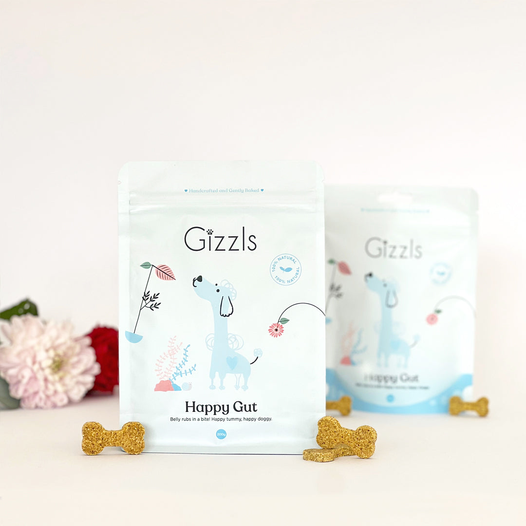 Gizzls Happy Gut Dog Treats (200g)