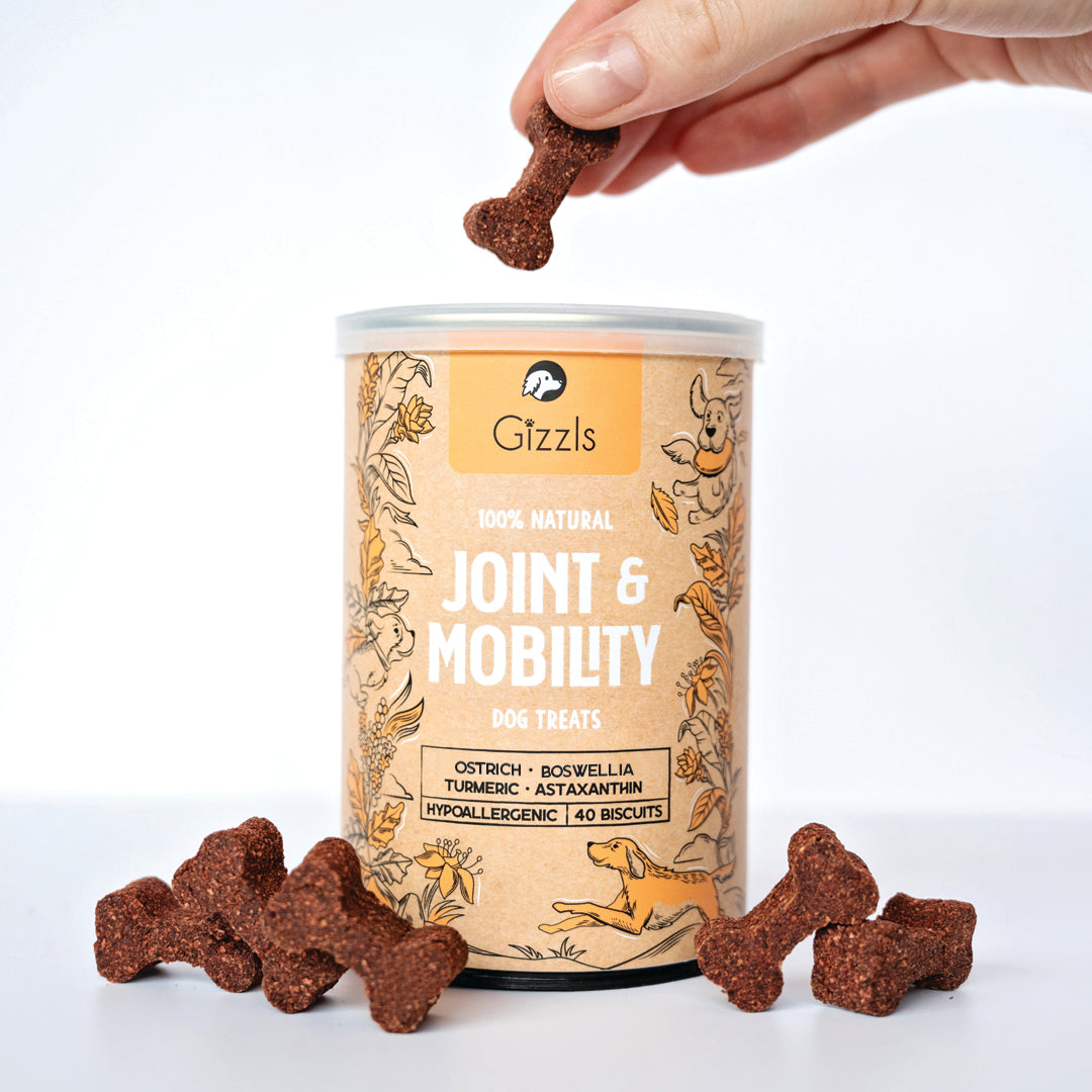 Gizzls 100% Natural Dog Treats for Joint & Mobility