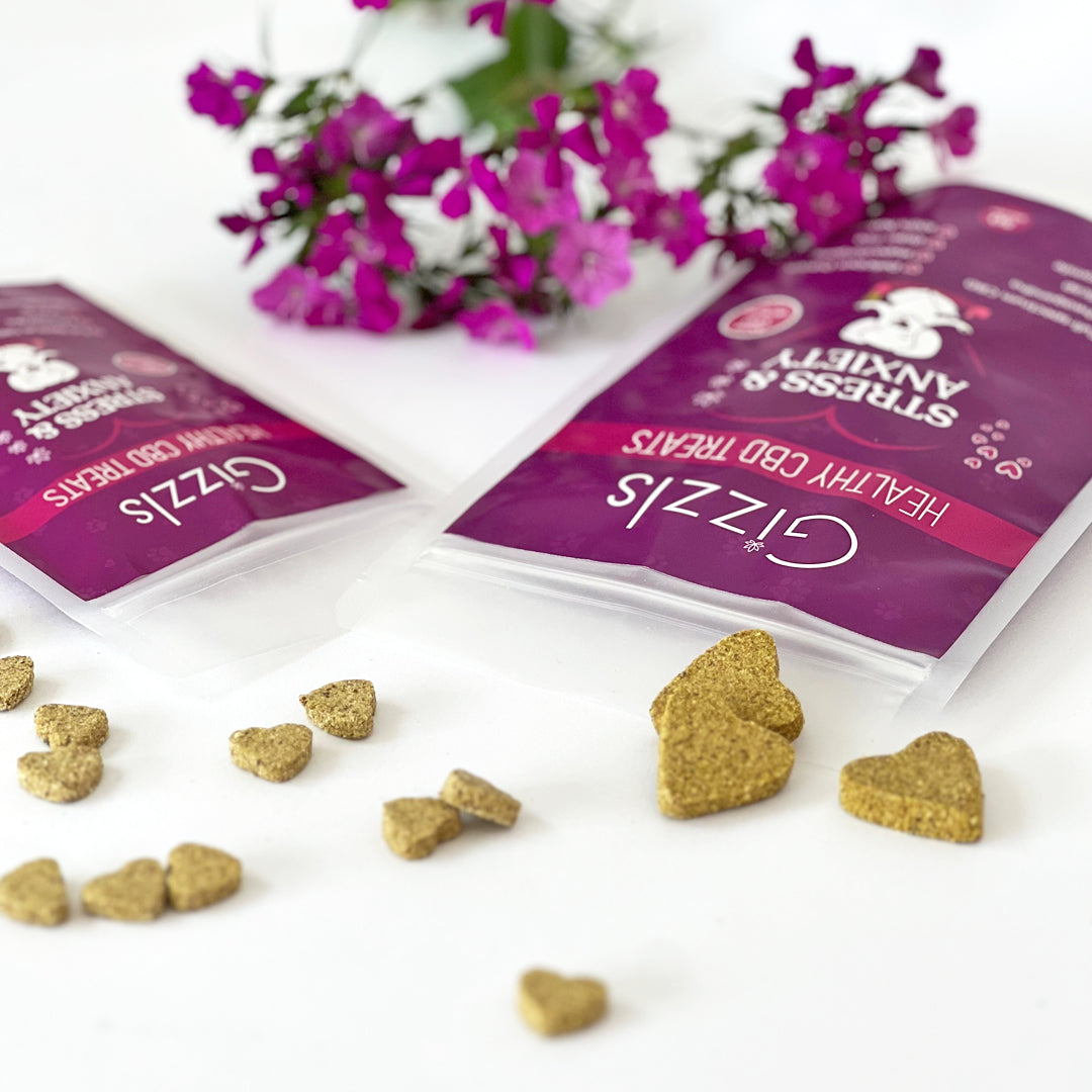 Gizzls Stress & Anxiety CBD Treats (for med/large dogs)