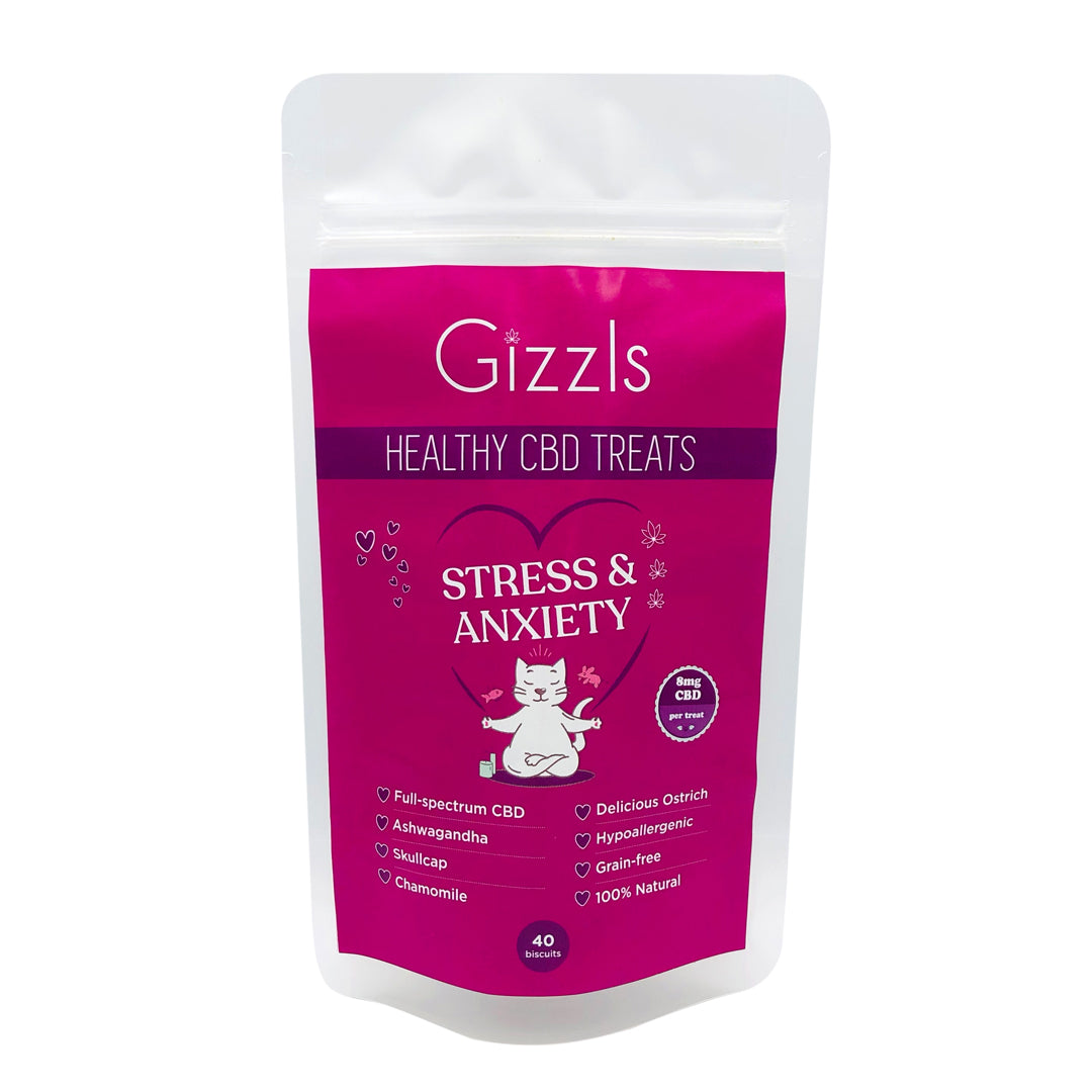 Gizzls CBD Cat Treats for Stress and Anxiety