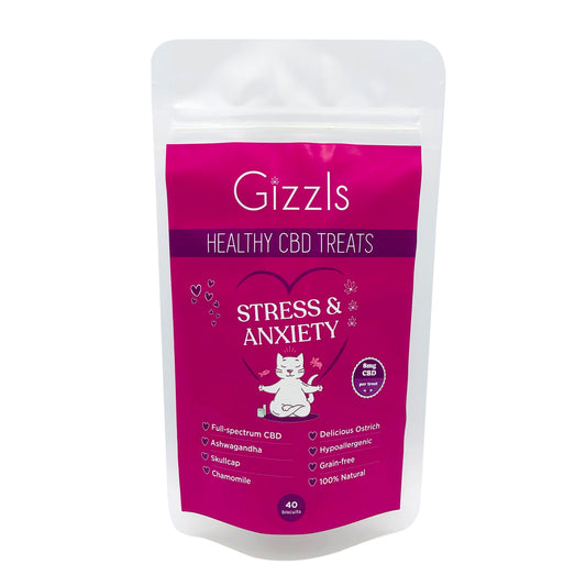 Gizzls CBD Cat Treats for Stress and Anxiety